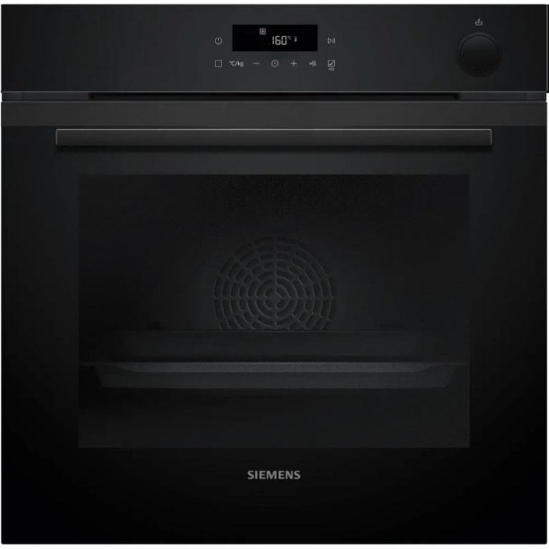 Forno Multifunções Siemens HR232GEB3 Hidrolítico 71L 60cm A+ AirFryer Preto