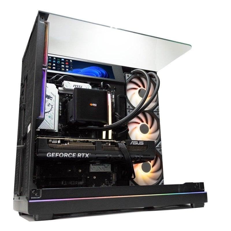 Pccom PC de bureau Ultimate AMD Ryzen 7 9850X3D 64GB 2TB SSD RTX 5080 V2 Windows 11 Pro - vue 1