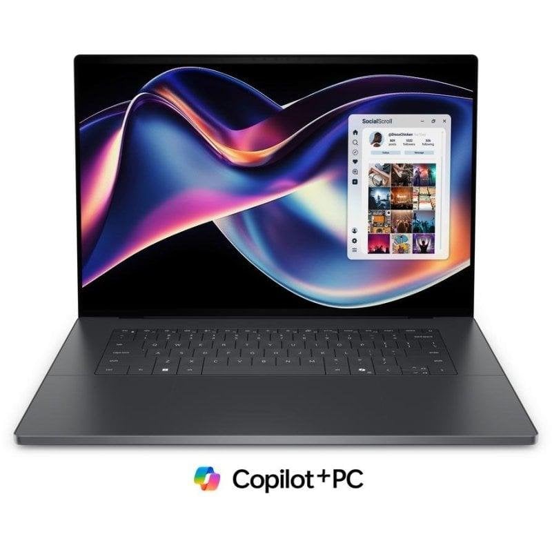 Portátil Dell DA16260 16" Intel Core Ultra X7 358H 32GB 1TB SSD B390 Windows 11 Pro
