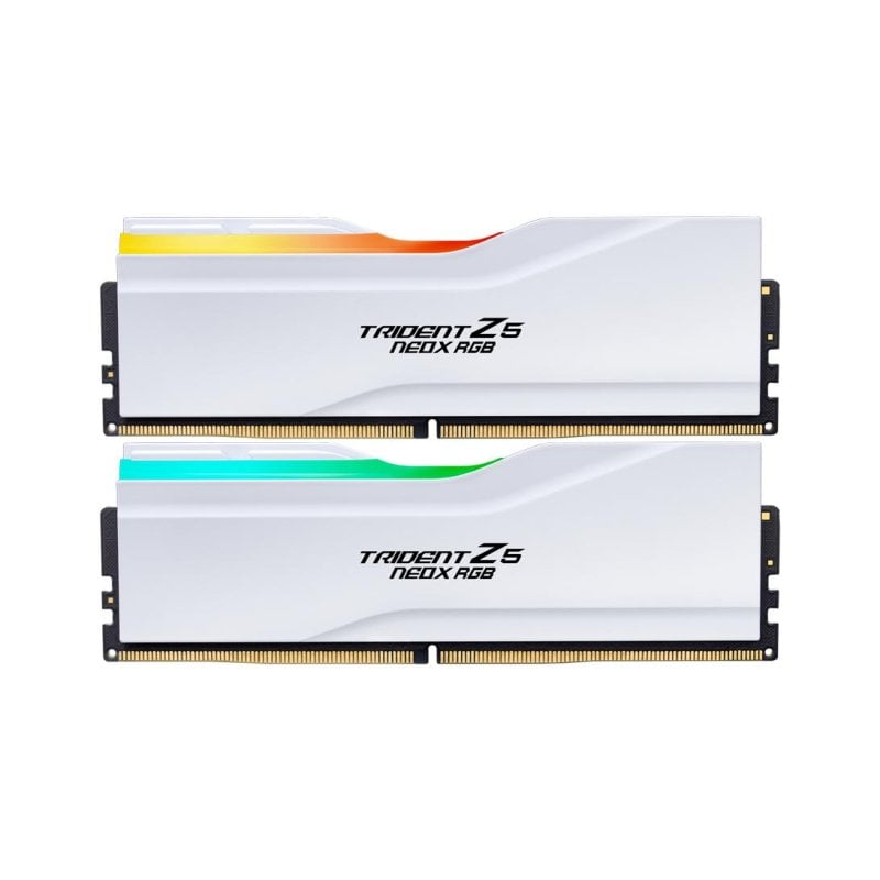 Arbeitsspeicher RAM G.Skill Trident Z5 NeoX RGB 32GB 2x16GB DDR5 6000MHz CL30 AMD EXPO Weiß