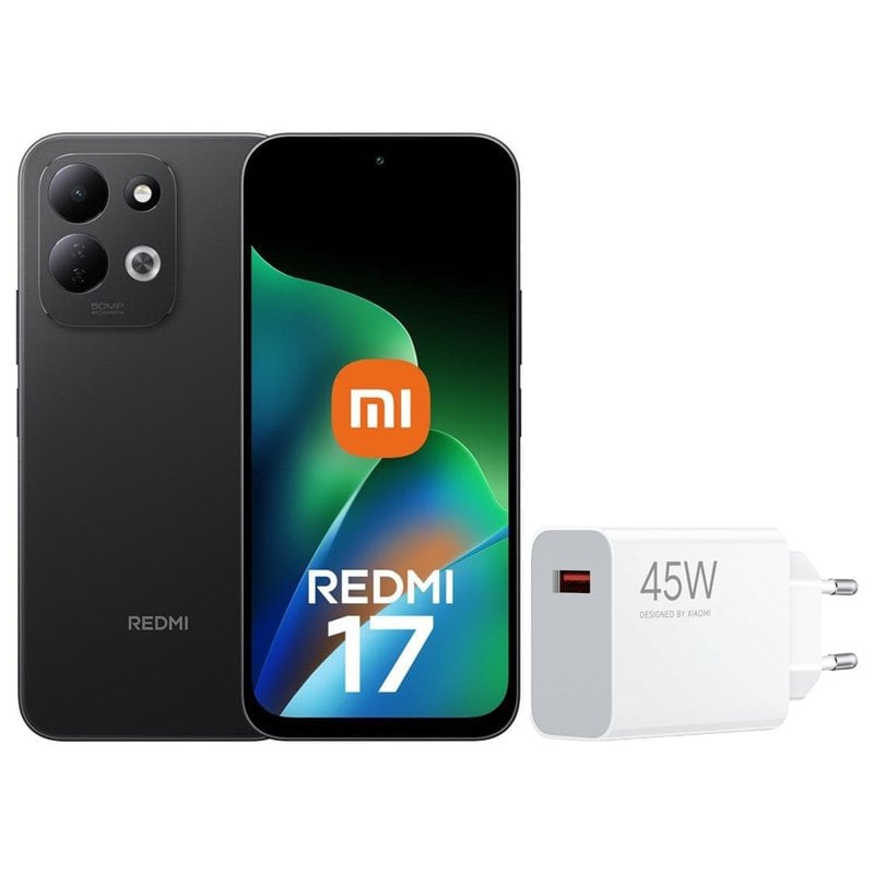 Xiaomi REDMI 17 4G 4GB 128GB 6.99" Negro Incluye cargador 45W