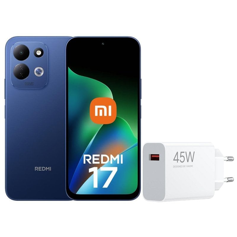 Xiaomi REDMI 17 4G 4GB 256GB 6.99" Azul Incluye cargador 45W