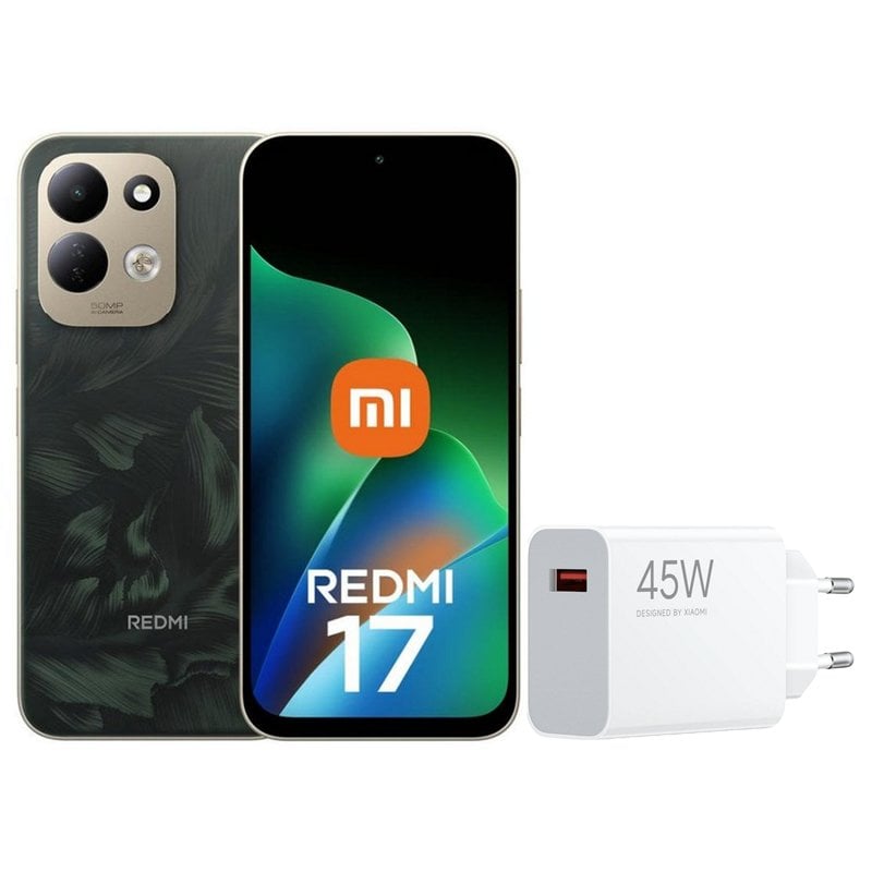 Xiaomi REDMI 17 4G 4GB 256GB 6.99" Verde Incluye cargador 45W