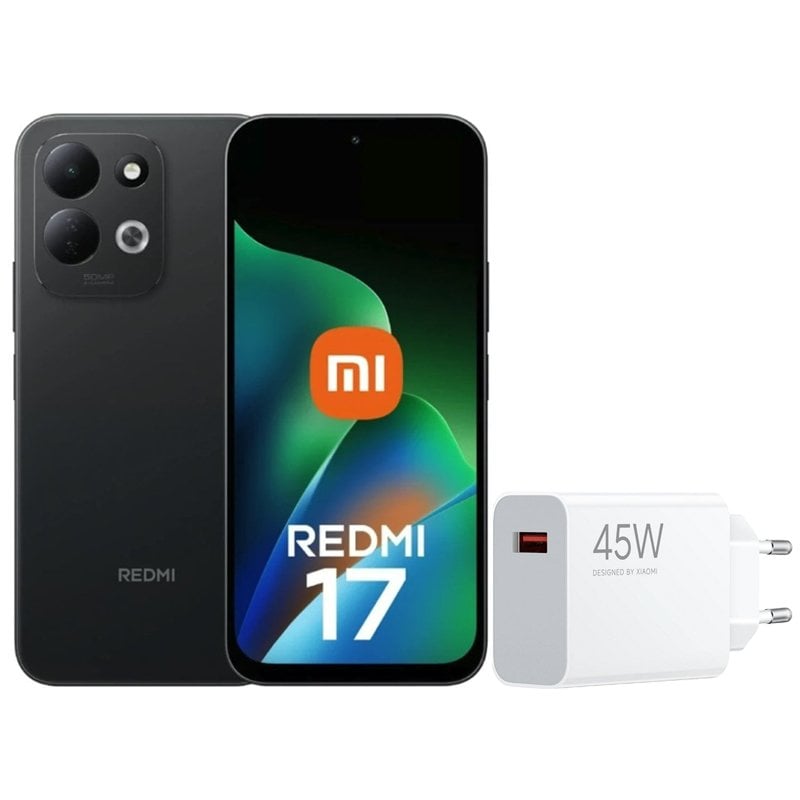 Xiaomi REDMI 17 5G 4GB 128GB 6.9" Negro Incluye cargador 45W