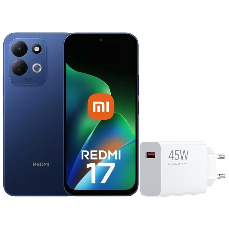 Xiaomi REDMI 17 5G 4GB 256GB 6,9" Azul Incluye cargador 45W