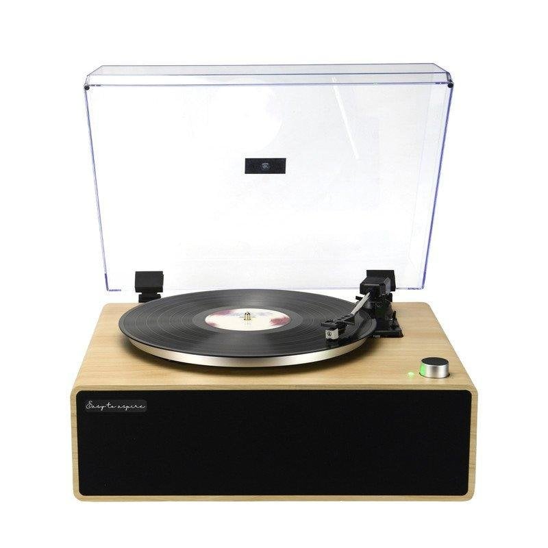 Tocadiscos Prixton Symphony 22W RMS Bluetooth 5.4 Altifalantes Estéreo Câmara Acústica