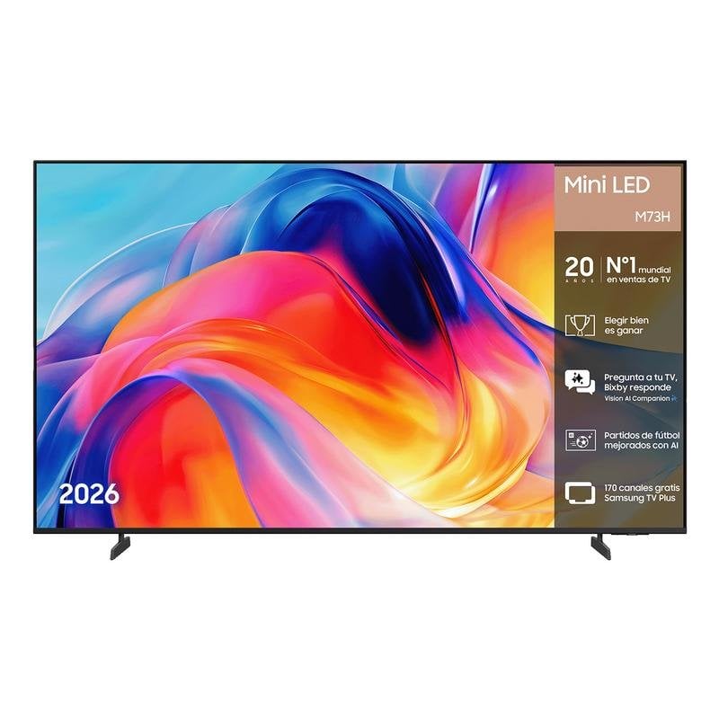 TV Samsung Mini LED TU85M73HAUXXC 85" 4K UltraHD 120Hz Smart TV Tizen HDR10 Vision AI