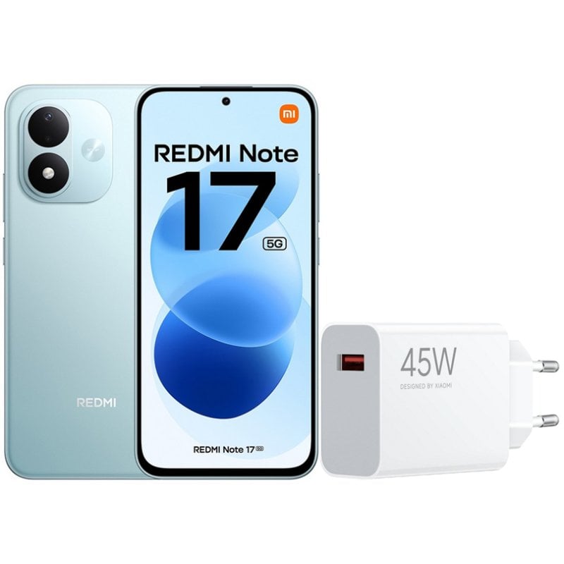 Xiaomi REDMI Note 17 5G 6GB 128GB 6.99" Bleu + Chargeur 45W
