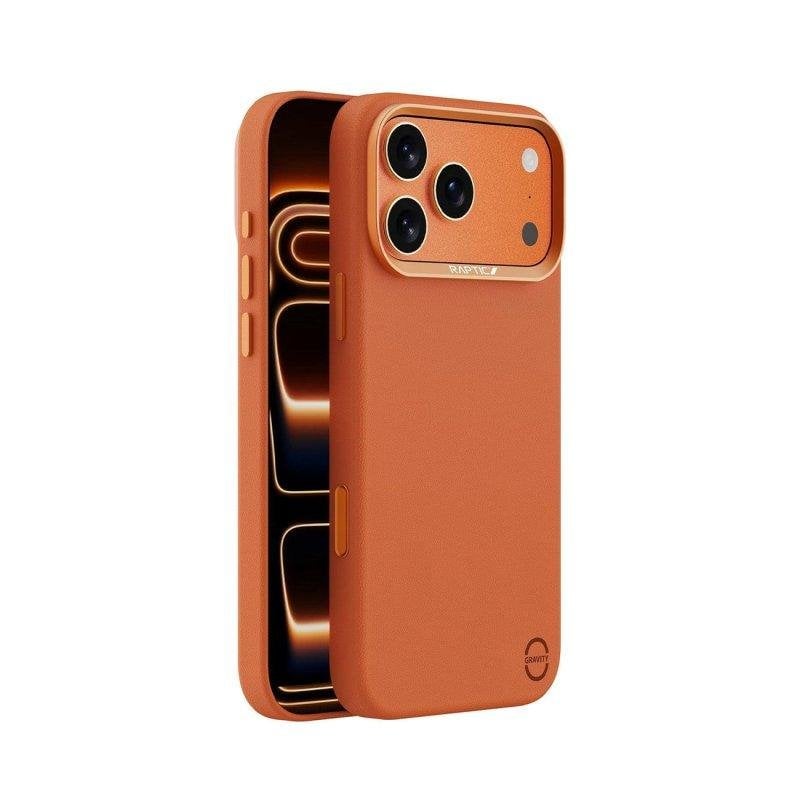 Cover Raptic Urban Nano Silicone Arancione Compatibile MagSafe per iPhone 17 Pro