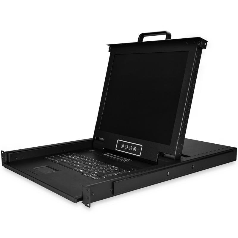 Consola KVM StarTech 16 Puertos VGA 17" Rack 1U