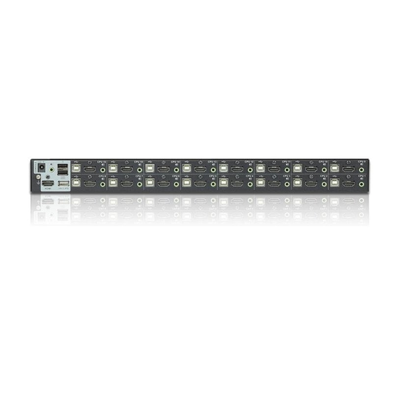 Interruptor KVM ATEN CS17916 HDMI USB 16 Puertos Montaje en Rack Audio
