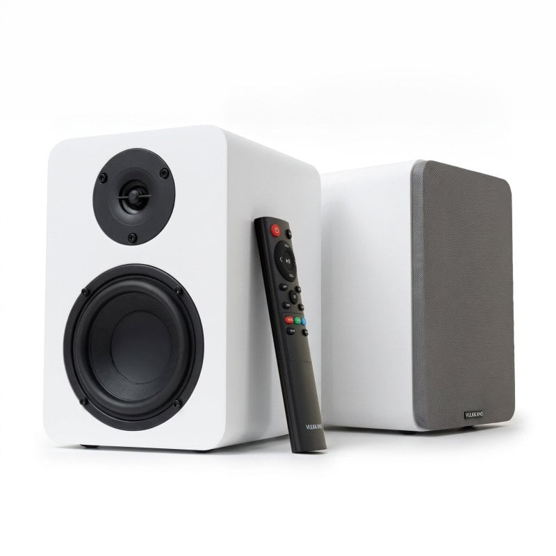 Altavoces Vulkkano Estéreo Compactos con Bluetooth, USB-C y 60W RMS