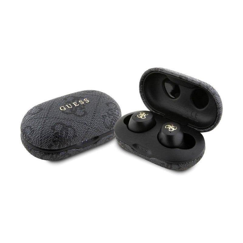 Auriculares Guess TWS ENC inalámbricos Bluetooth con cancelación de ruido y estuche negro
