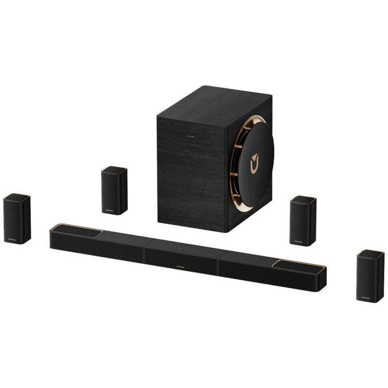 ULTIMEA Skywave X100 Barra de Sonido 9.1.6 con Ajuste THX, Dolby Atmos, DTS:X, Subwoofer de 10"