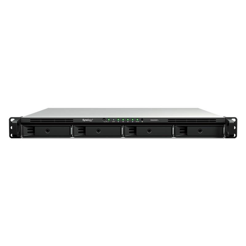 Servidor Synology RS826RP+ AMD Ryzen V1500B 4GB DDR4 4 bahías RAID