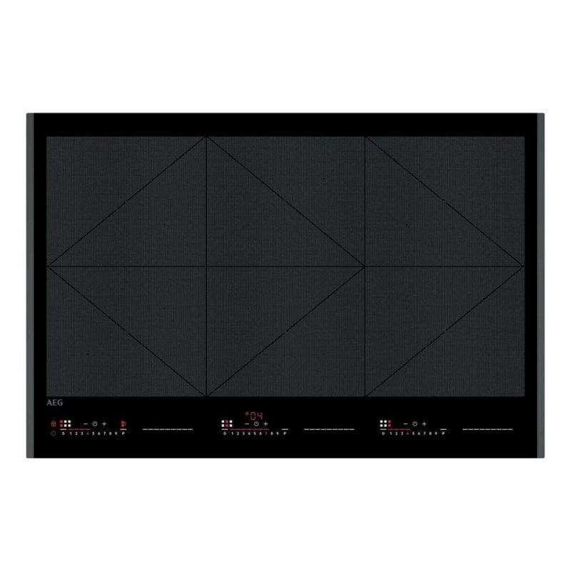 Placa de inducción AEG TR84IT00FB 80 cm 6 zonas 7350 W Negro