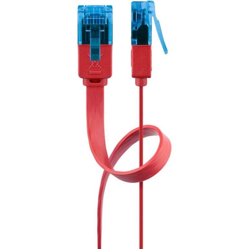 Cable de red Goobay 96300 Cat6 0,5 m Rojo