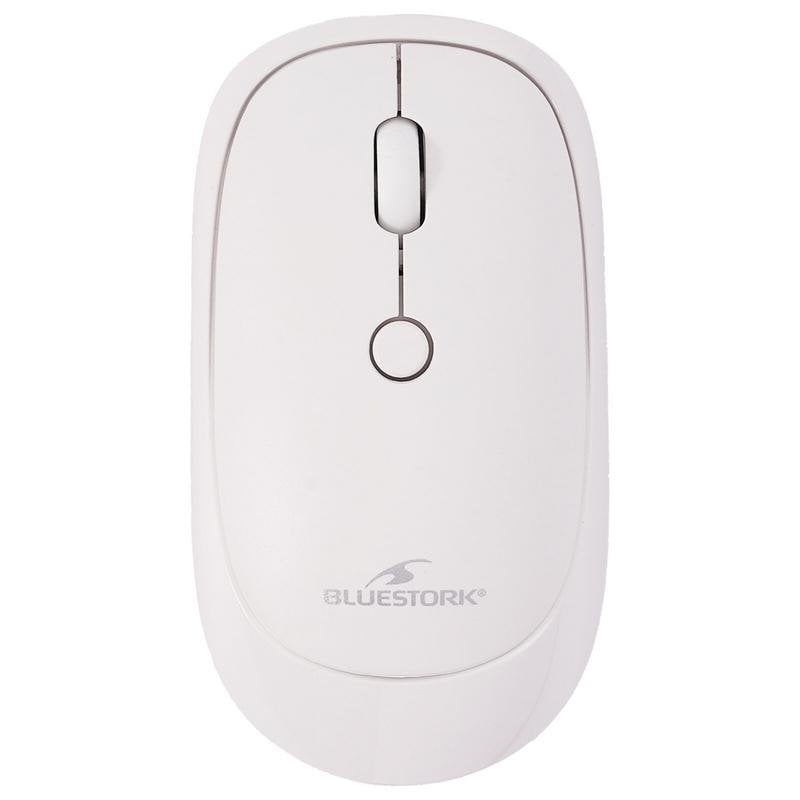 Ratón Bluestork M-WL-OFF35-WHITE Bluetooth 3200 DPI Blanco 4 Botones
