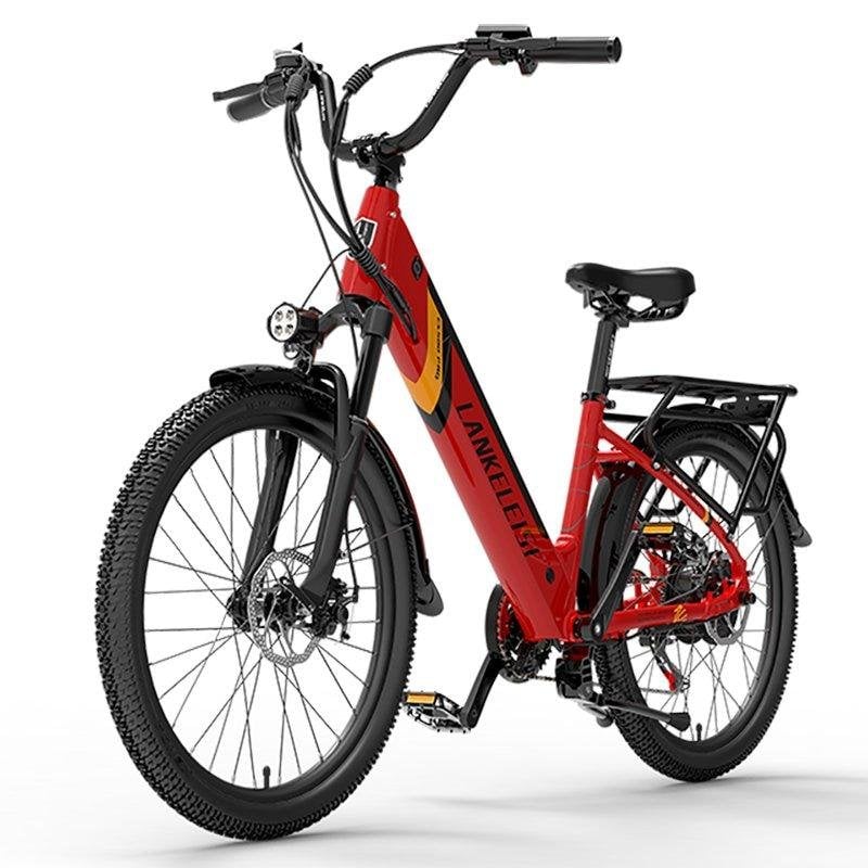 Bicicleta Eléctrica Lankeleisi ES500PRO 500W 60km Autonomía