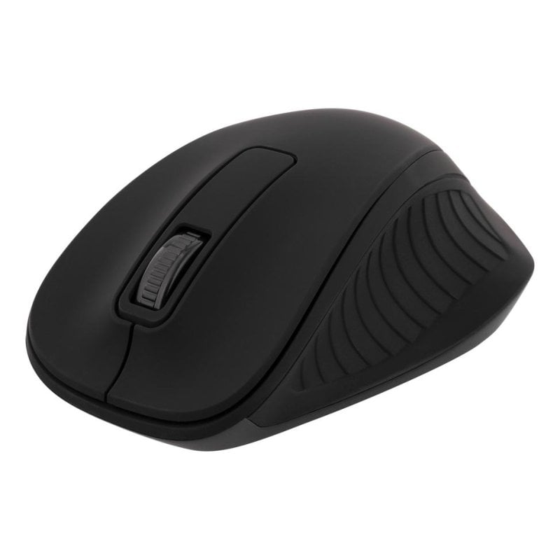 Ratón Deltaco MS-710 RF inalámbrico 1200 DPI Negro Mano derecha
