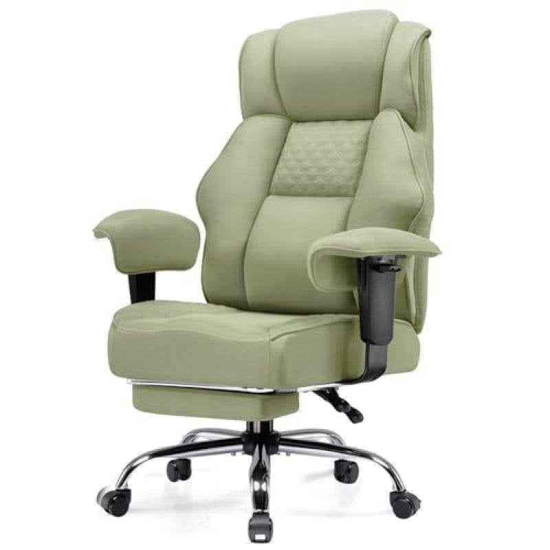 Chaise gaming GTPLAYER Wide avec soutien lombaire ressorts et repose-pieds