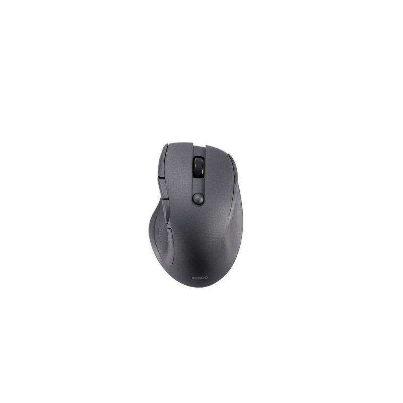 Ratón Deltaco MS-906 Bluetooth 1600 DPI Schwarz 6 Tasten Rechtshänder