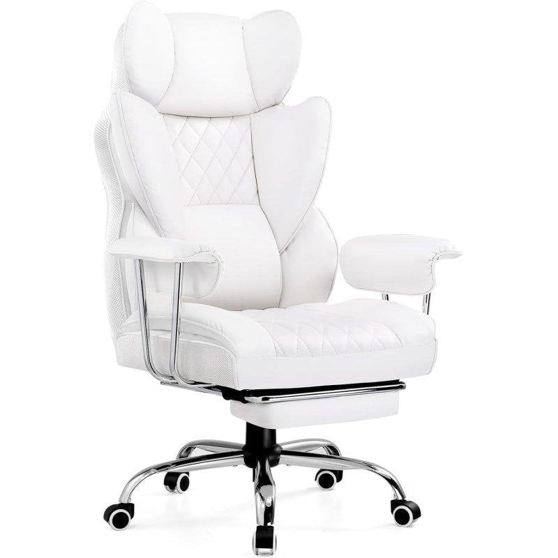 Chaise Gaming GTPLAYER Repose-Pieds Soutien Lombaire 180 kg