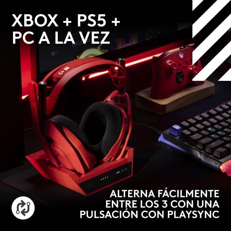 Casque gaming sans fil Logitech G Astro A50 X Bluetooth 2 4 GHz HDMI 4K 120 Hz