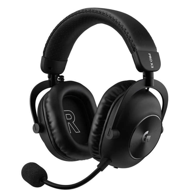 Auriculares Logitech G PRO X3 LIGHTSPEED sem fios Bluetooth USB Gaming Preto