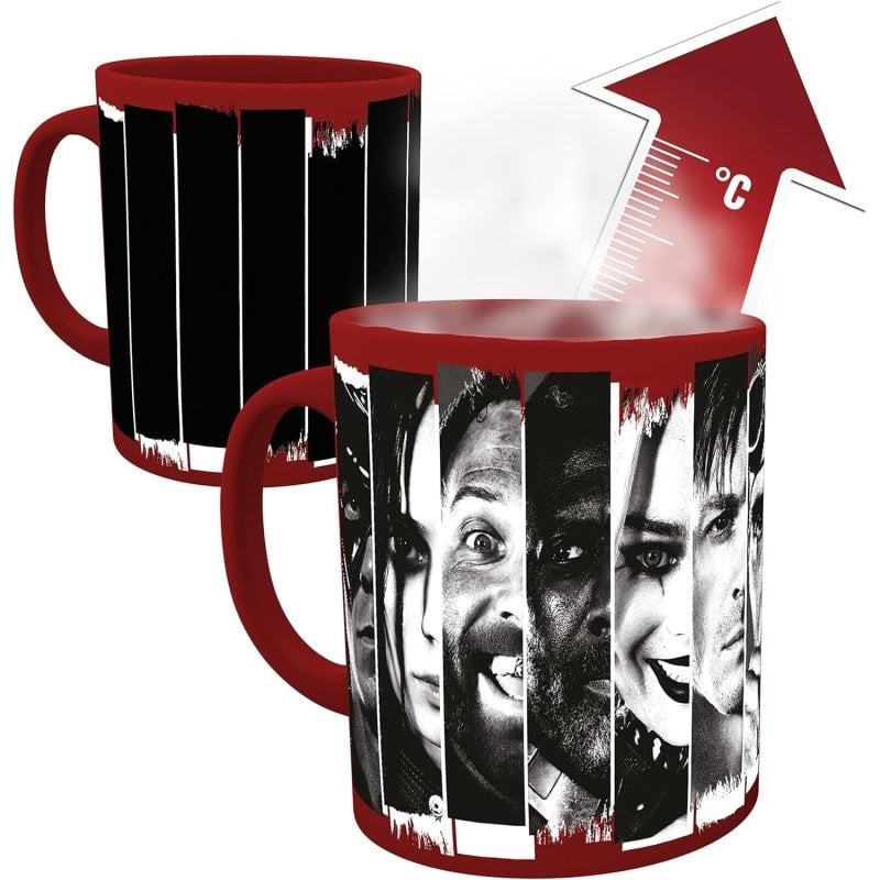 Taza Térmica Task Force X El Escuadrón Suicida Dc Cerámica 320 Mls