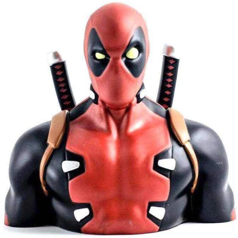 Hucha Deadpool Busto Marvel 20 Cms