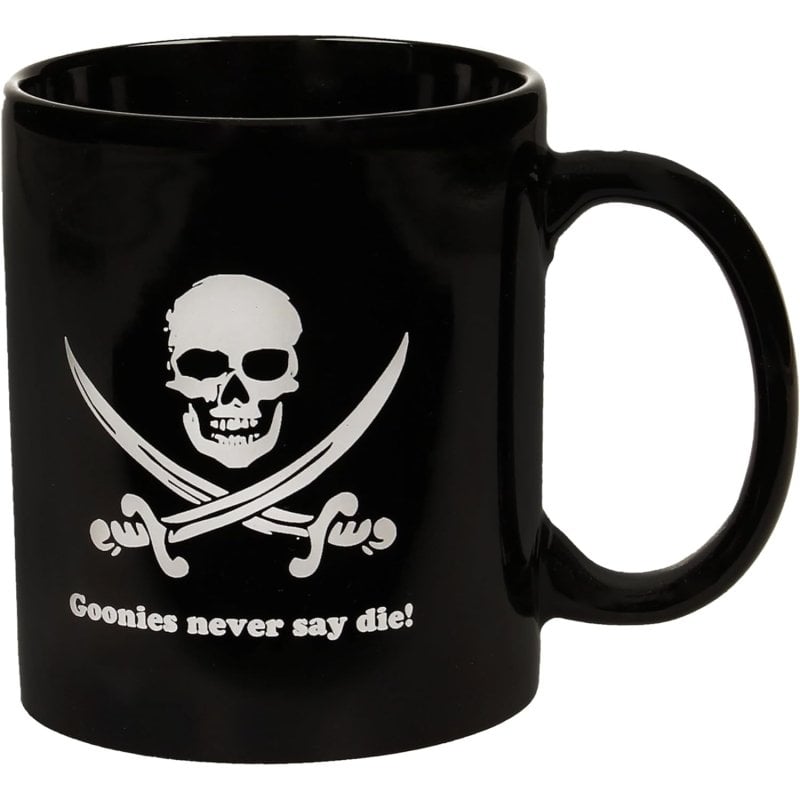 Taza Never Say Never The Goonies Cerámica 325 Mls