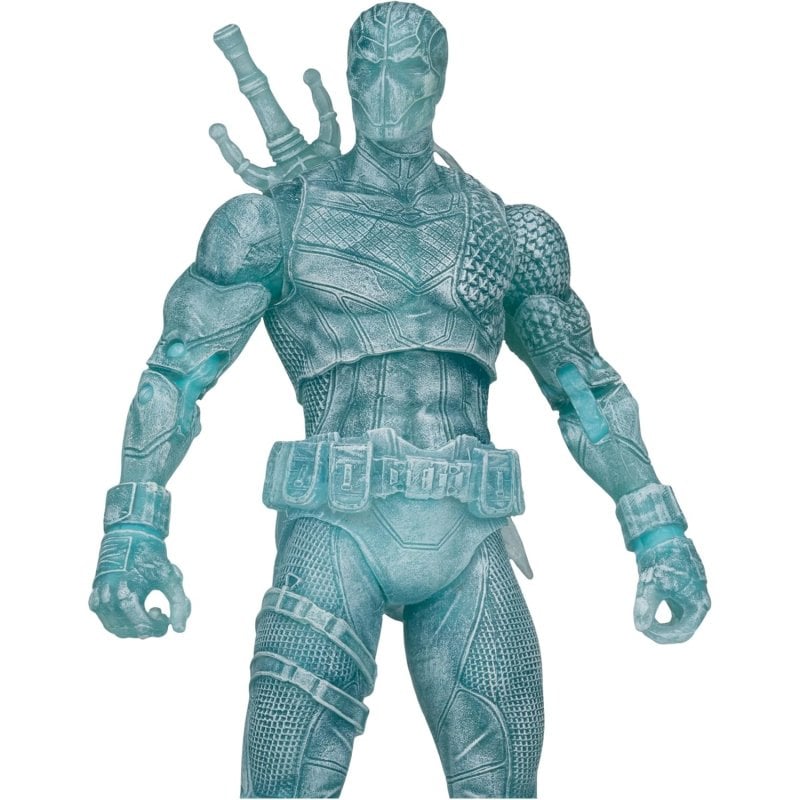 Figura Deathstroke Edición Frostbite Dc Gold Label Edición Limitada Articulada 18 Cms
