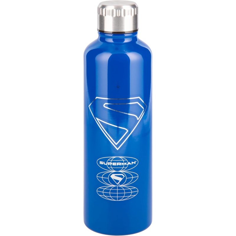 Botella Metálica Superman Dc 500 Mls