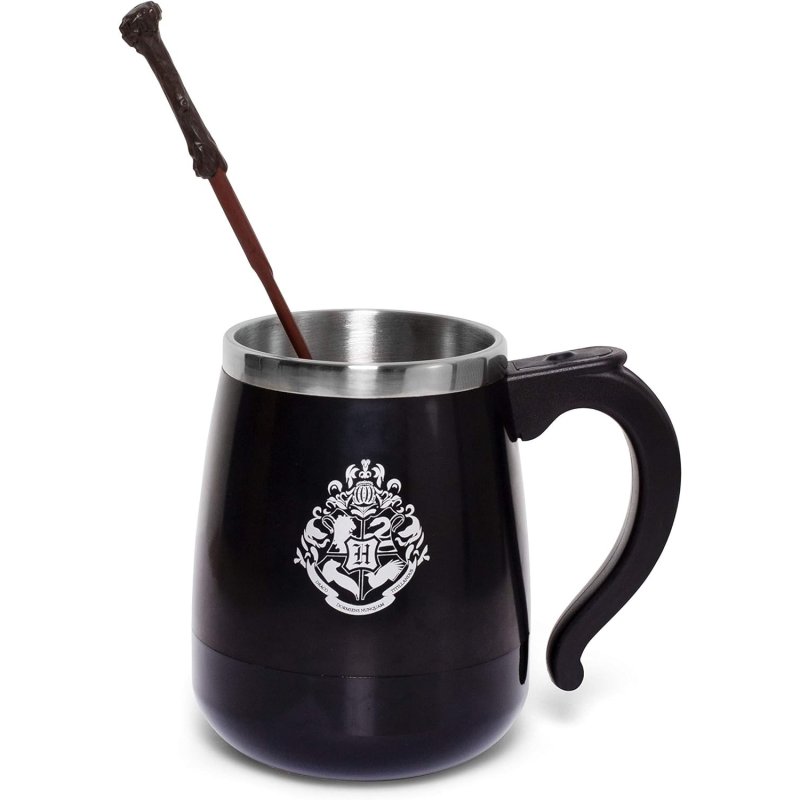 Taza Que Se Mueve Sola Con Varita Harry Potter 350 Mls