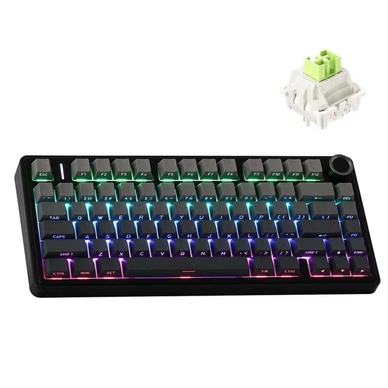 Teclado Aula F75 mecánico gaming compacto 75% US ANSI RGB tri-modo