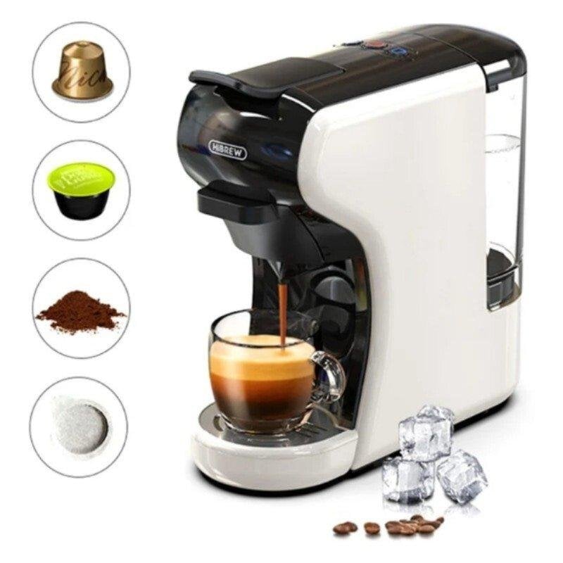 Máquina de café de cápsulas HiBREW H1A 0,6L 19 Bares 4 em 1 extração fria e quente