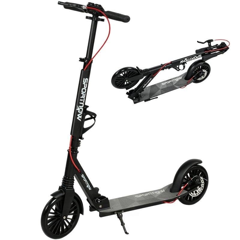 Patinete eléctrico Welltin plegable 5,1 kg 100 kg triple amortiguación doble freno