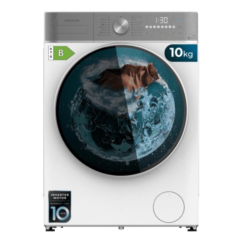 Lavasecadora Cecotec 6 kg A Bolero Wash&Dry 10680 Inverter Plus SpaCare