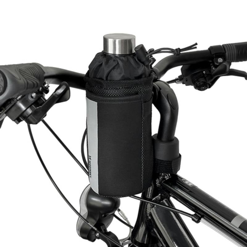 Bolsa para bicicleta Wozinsky WBB29BK de montaje, 1 litro, negra