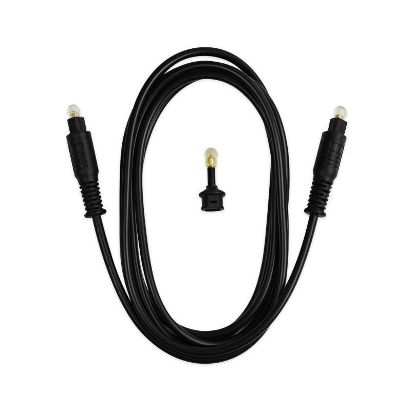 Cable de fibra óptica Toslink Ekon 1,8 m Negro