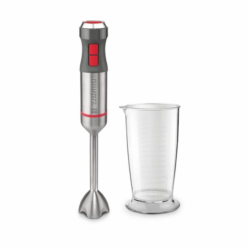 Batidora de inmersión Zelmer ZHB4650 VARIO 1400 W metálico rojo 0,7 L