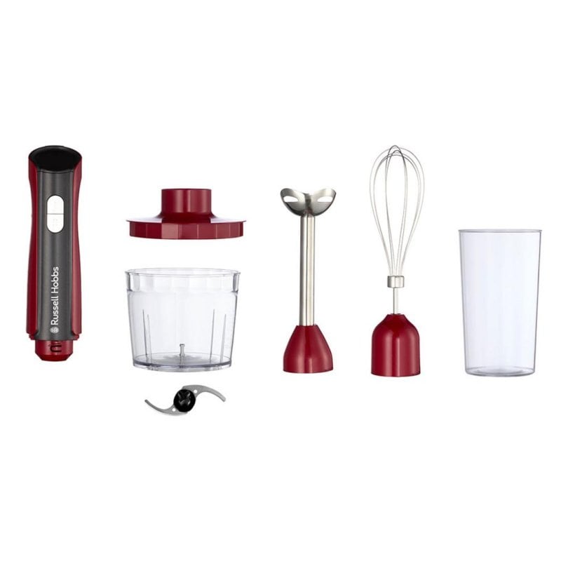 Batidora de vaso portátil Russell Hobbs 27140-56 1 L 500 W negro rojo
