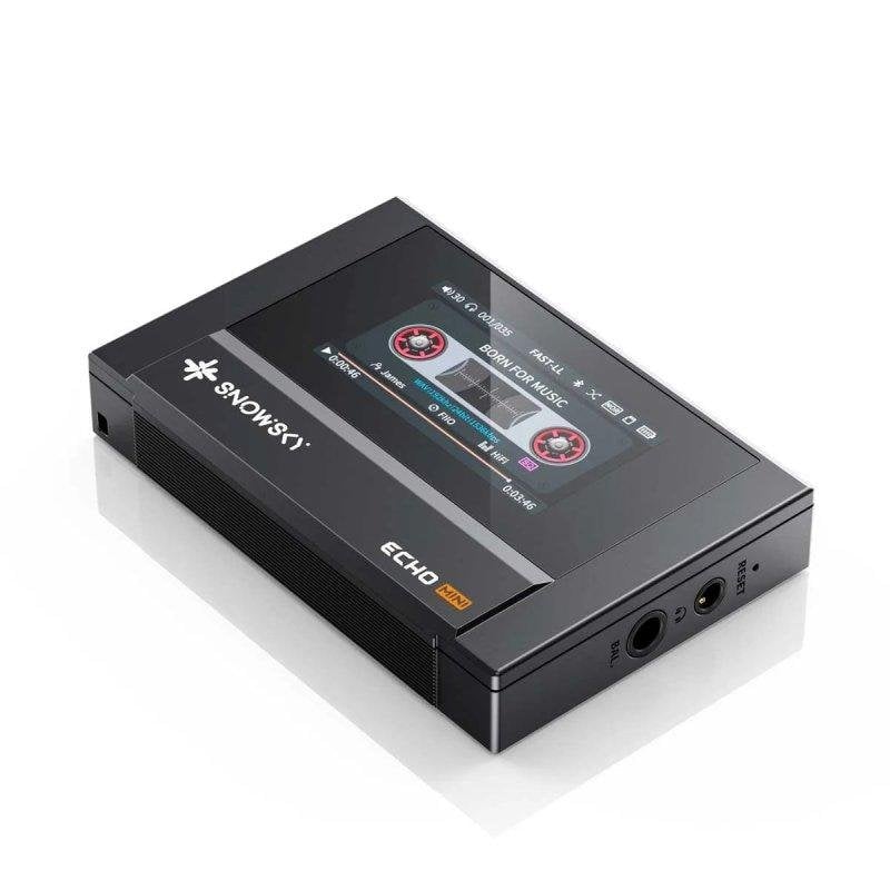 Reproductor Hi-Res Fiio Snowsky ECHO MINI Negro Bluetooth 5.3 doble DAC