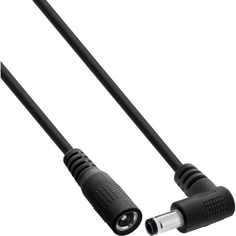 Cable de extensión DC InLine 26901L 1 m 5,5 x 2,1 mm 12–24 V