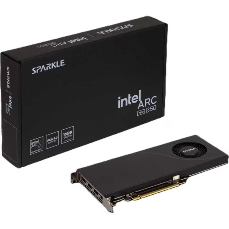 Carte Graphique Sparkle Arc Pro B50 16GB GDDR6 PCIe 5.0 Blower