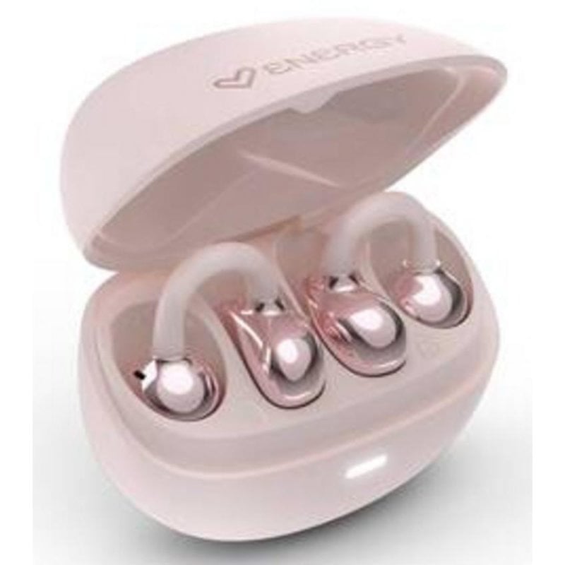 Auriculares Energy Sistem StreetPods inalámbricos Bluetooth in-ear con micrófono y protección IPX4 rosa claro