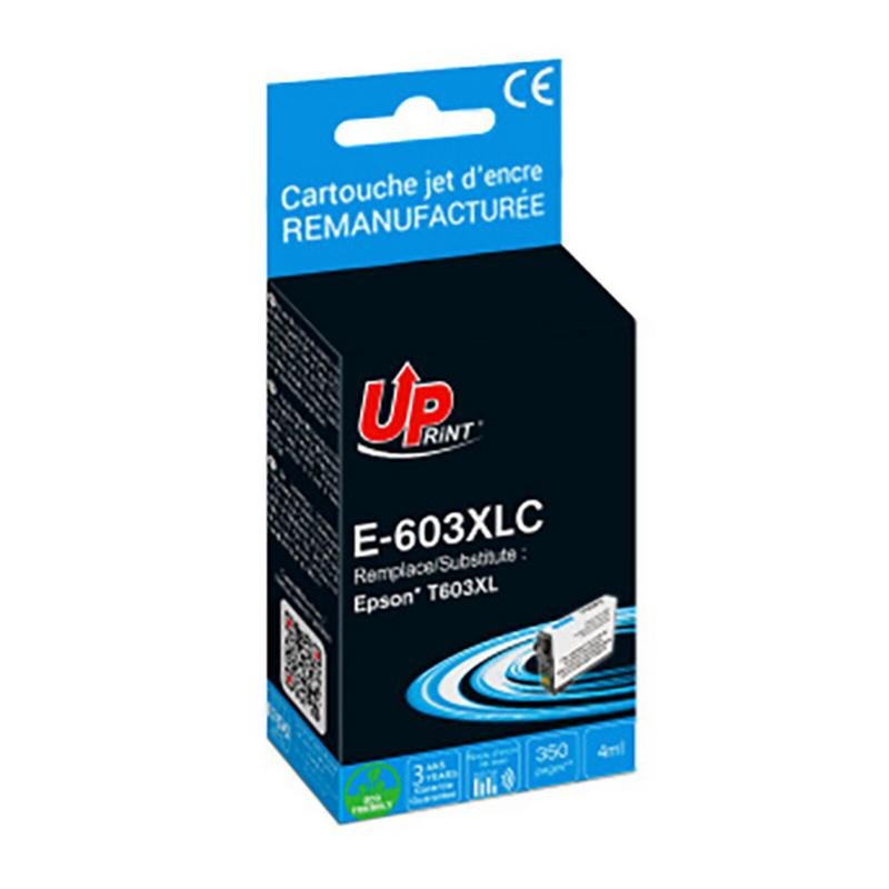 Cartucho de tinta UPrint E-603XLCUP Cian 4 ml