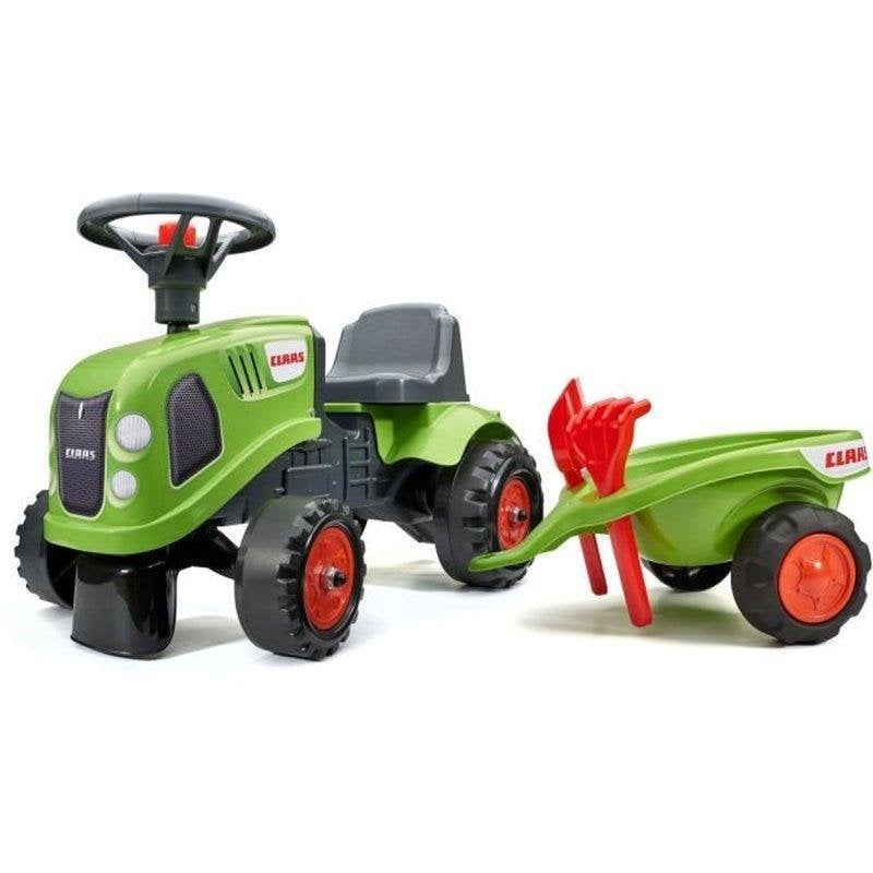 Porteur tracteur Claas avec remorque et accessoires FALK Dès 100% fabriqué en France 40% plastique recyclé - vue 4