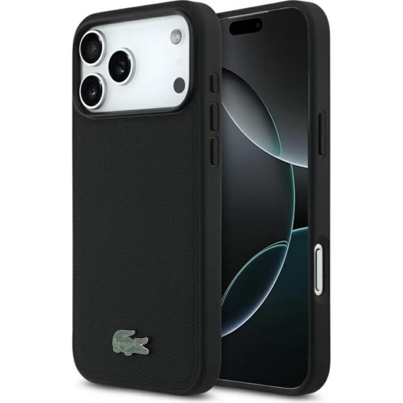 Funda para móvil Lacoste Backcover PC TPU Preto MagSafe para iPhone 17 Pro Max
